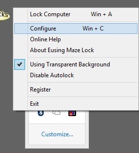 How to lock Computer with pattern lock