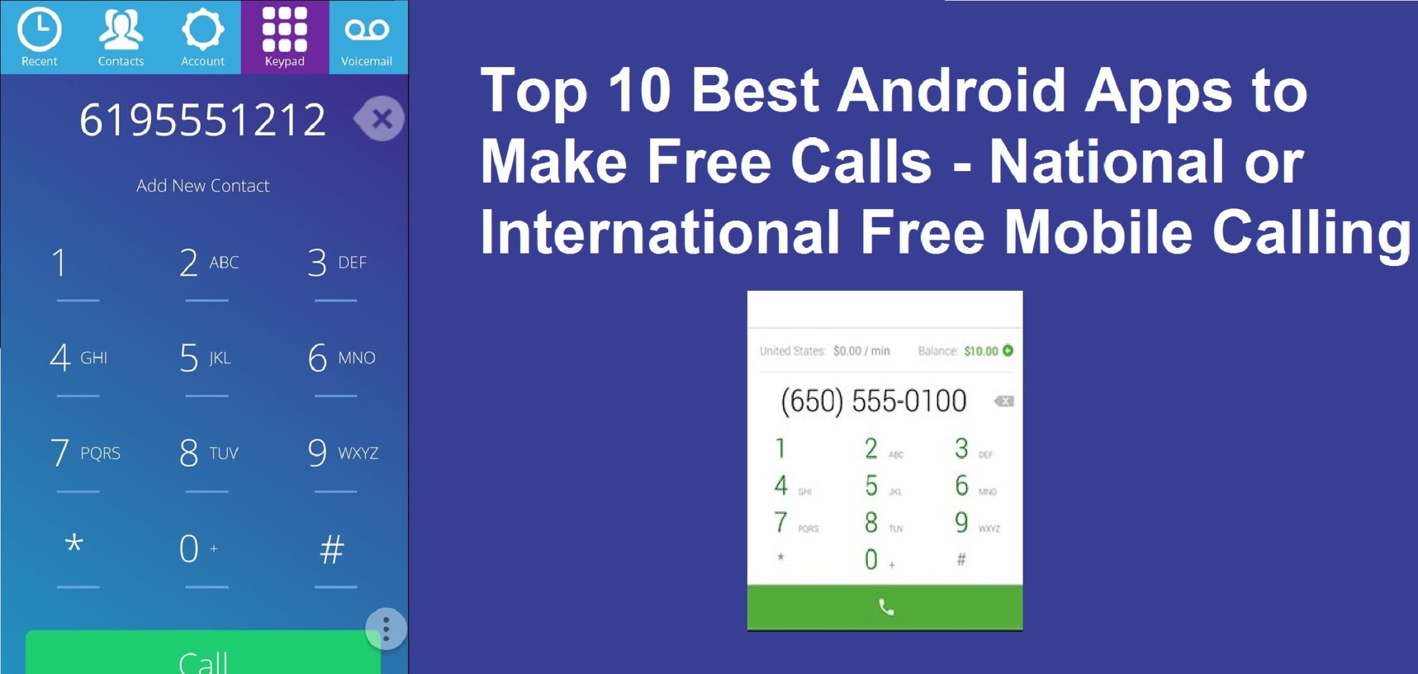 Free Apps For Android Phones To Make Free Calls