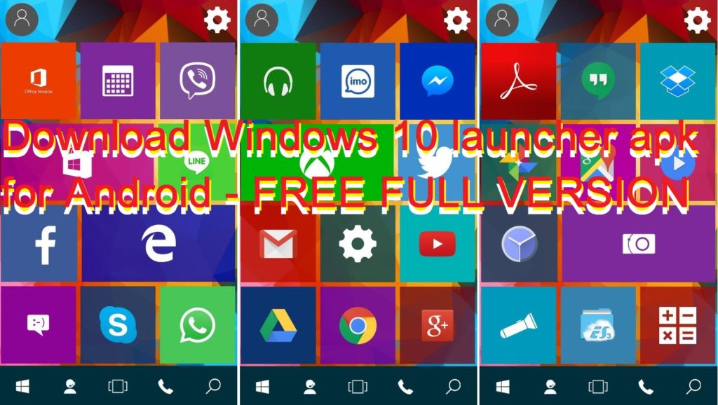 windows 10 launcher pro apk free download