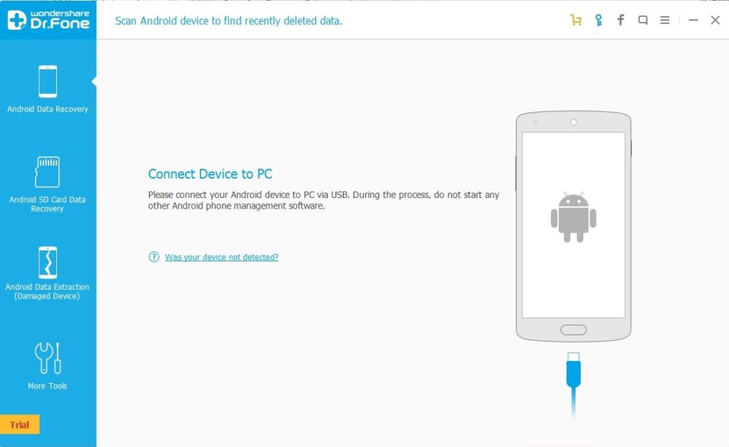 connect your Android phone through USB to PC/Laptop