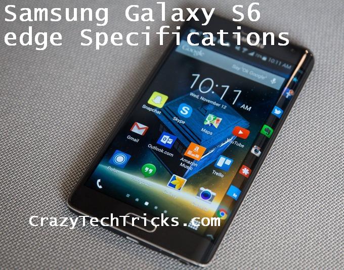 Samsung Galaxy S6 edge Specifications