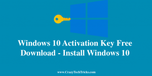 Windows 10 Activation Key Free Download