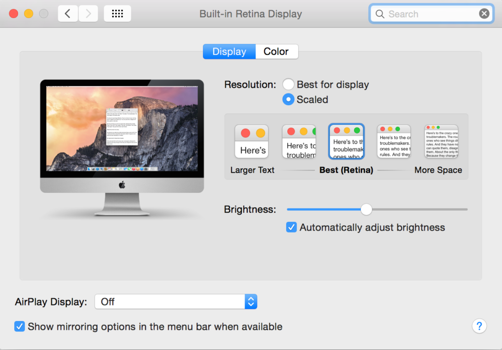How to Adjust Your Mac Screen Brightness Manually and Automatically