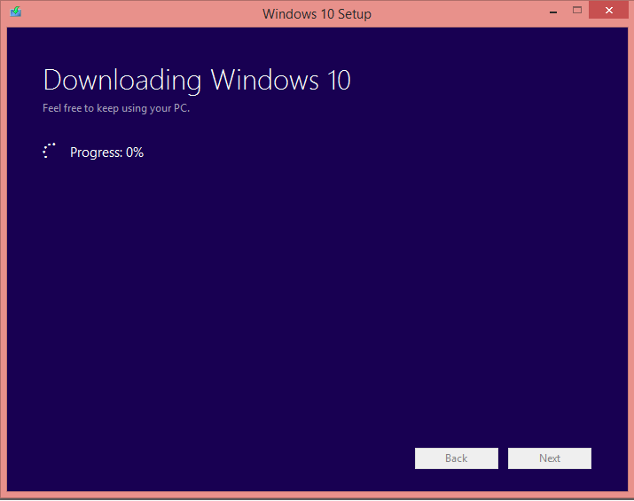 Download Windows 10 and Install