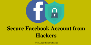 Secure Facebook Account from Hackers