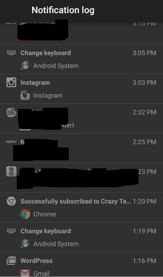 Recover Deleted Notifications on Android Phone from Widgets