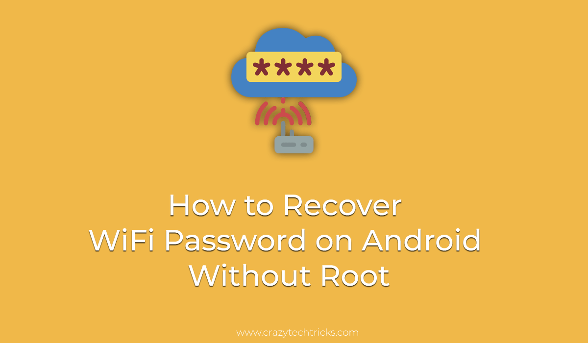 wifi password recovery without root