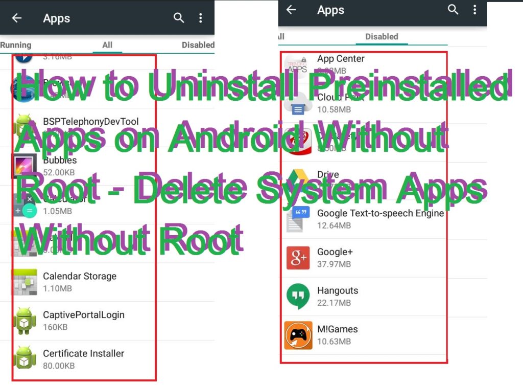 How to Uninstall Preinstalled Apps on Android Without Root - Delete System Apps Without Root