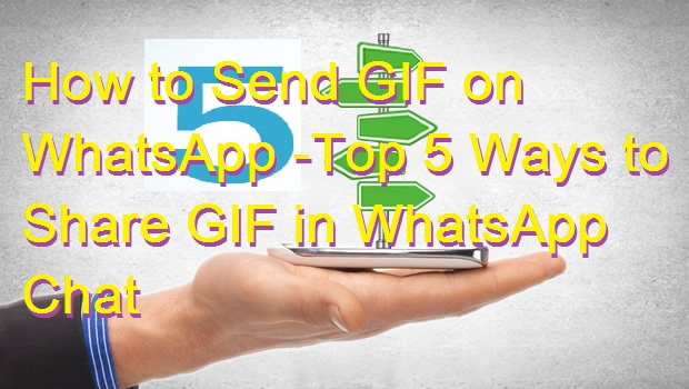 How to Send GIF on WhatsApp -Top 5 Ways to Share GIF in WhatsApp Chat