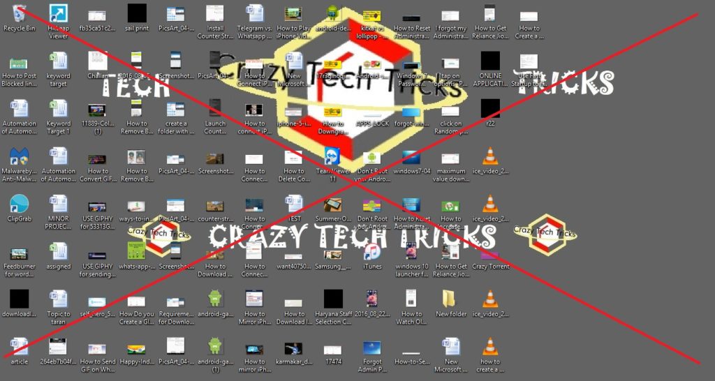 Keep your Desktop Clean