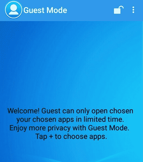 guest mode android-open guest mode