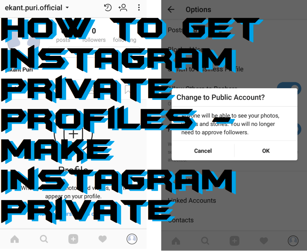 How to Get Instagram Private Profiles - Make Instagram Private