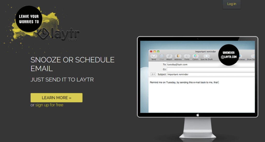 Laytr - Top 10 Best Free Boomerang Alternatives - Email Productivity Tools