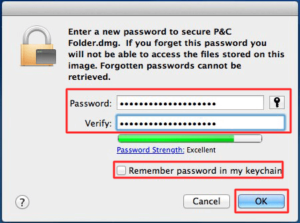 password protect file mac