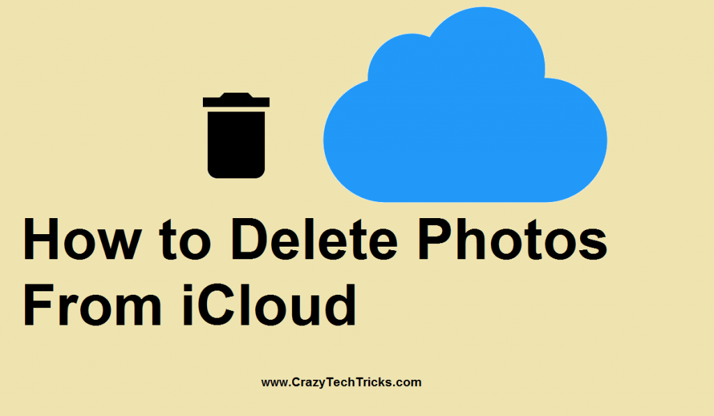 How Do I Delete Photos From Icloud