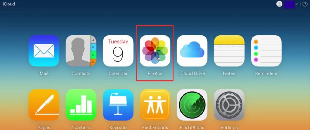 you will see Photos option, click on it - How to Delete Photos From iCloud – Best Method to Remove Photos-min