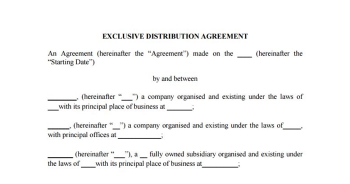 1_Exclusivity agreement