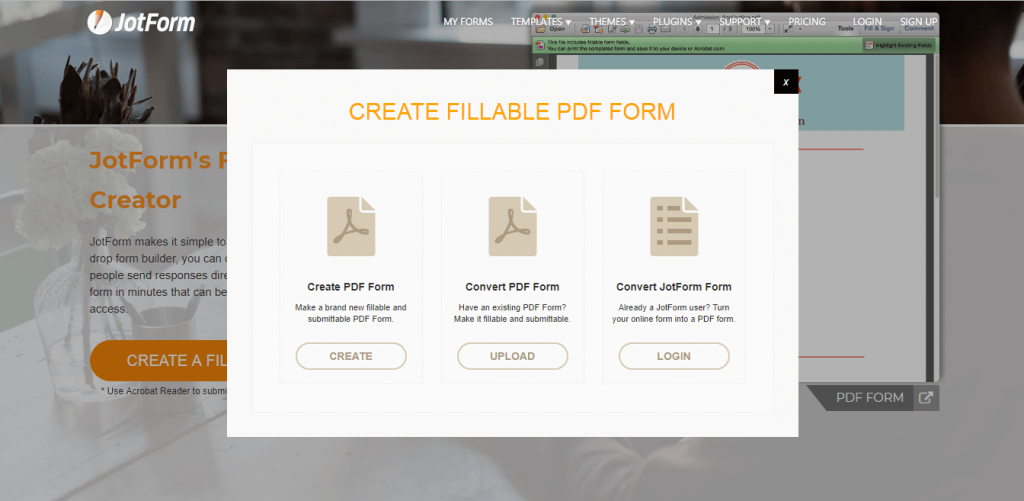 How to Make a Fillable Form in PDF – Using JotForm
