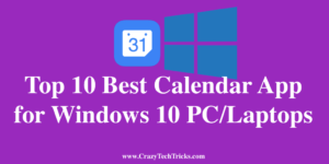 Best Calendar App for Windows 10