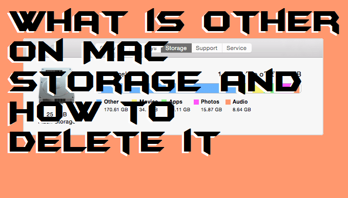 What is Other on Mac Storage and How to Delete it