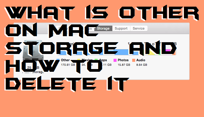 remove other memory mac system storage