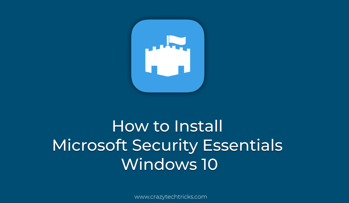 microsoft security essentials windows 10