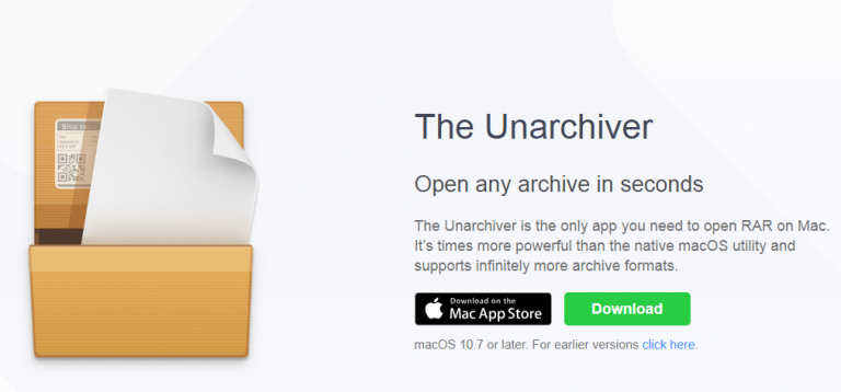 open rar files mac