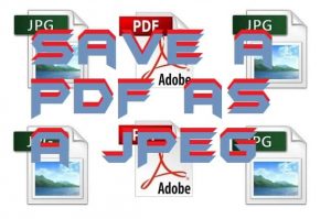 How to Save a PDF as a JPEG on Windows/Mac/Online/PC/Laptop - Top 5