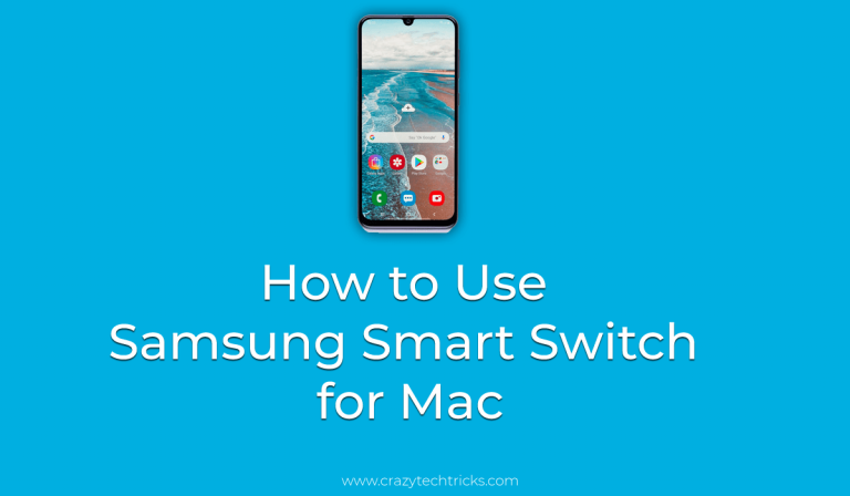 samsung smart switch for mac fails to connect to my phone