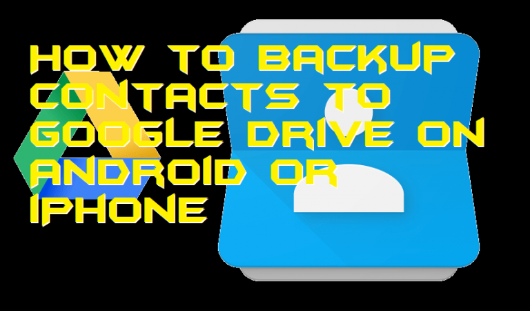 how to use google drive to backup android