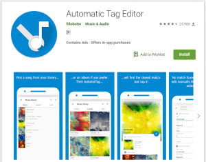 music tag editor for android