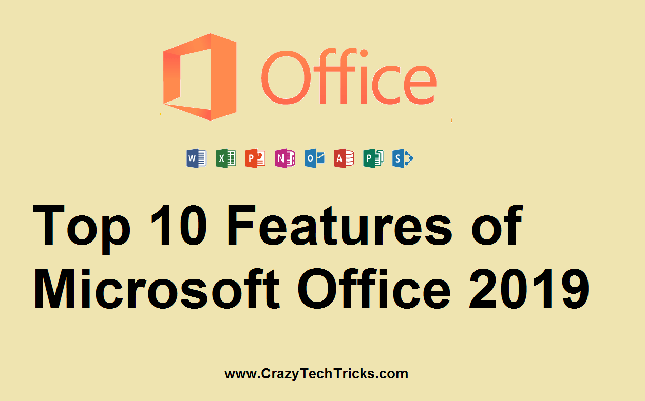 Features of Microsoft Office