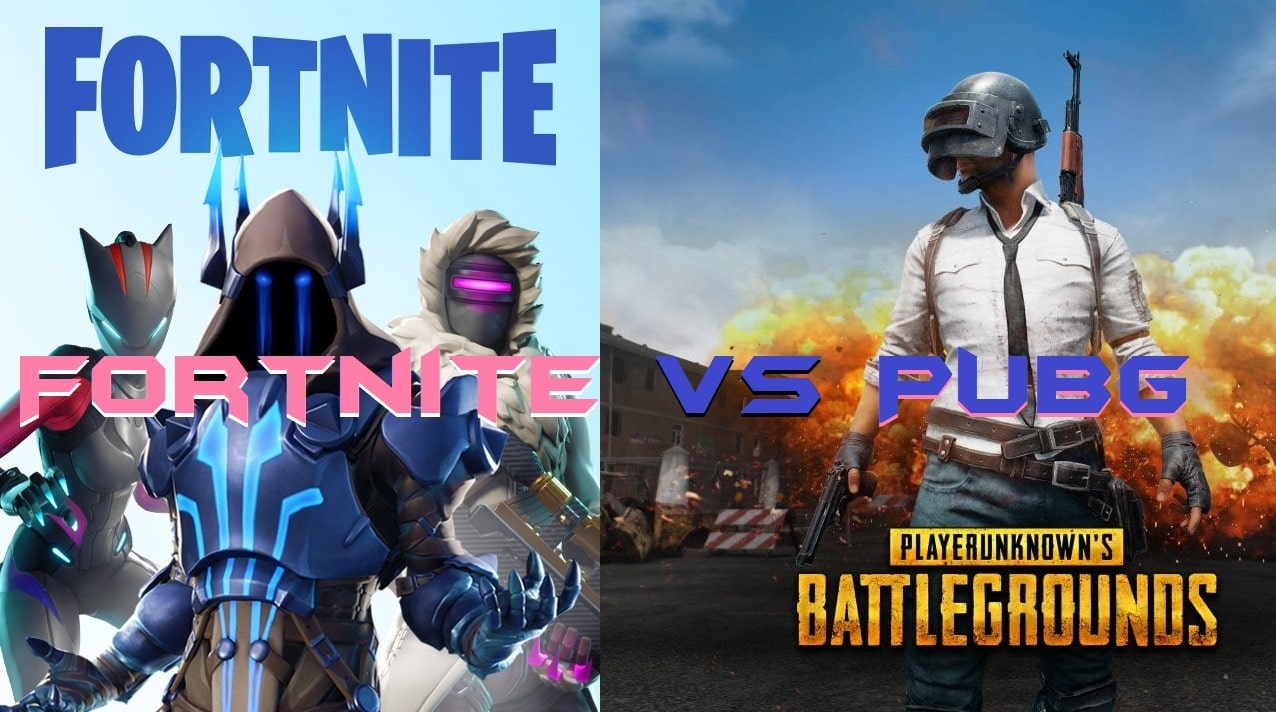 pubg vs fortnite