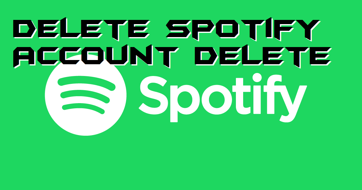 how to delete spotify account from i pad