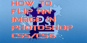 How to Flip an Image in Photoshop CS5 CS6 - flip at any angle