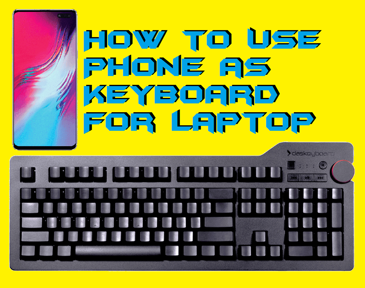 use mobile as keyboard