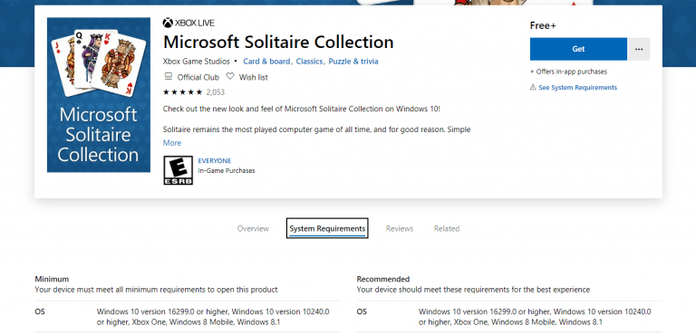 reinstall microsoft solitaire collection win 10