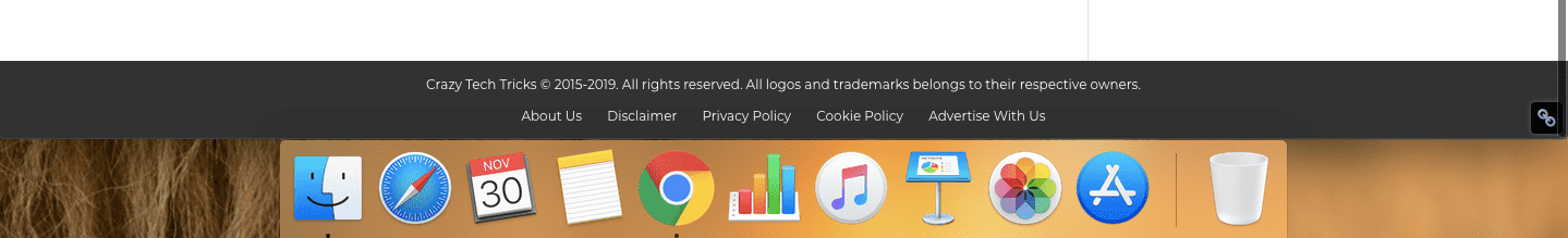 how to hide mac dock icons