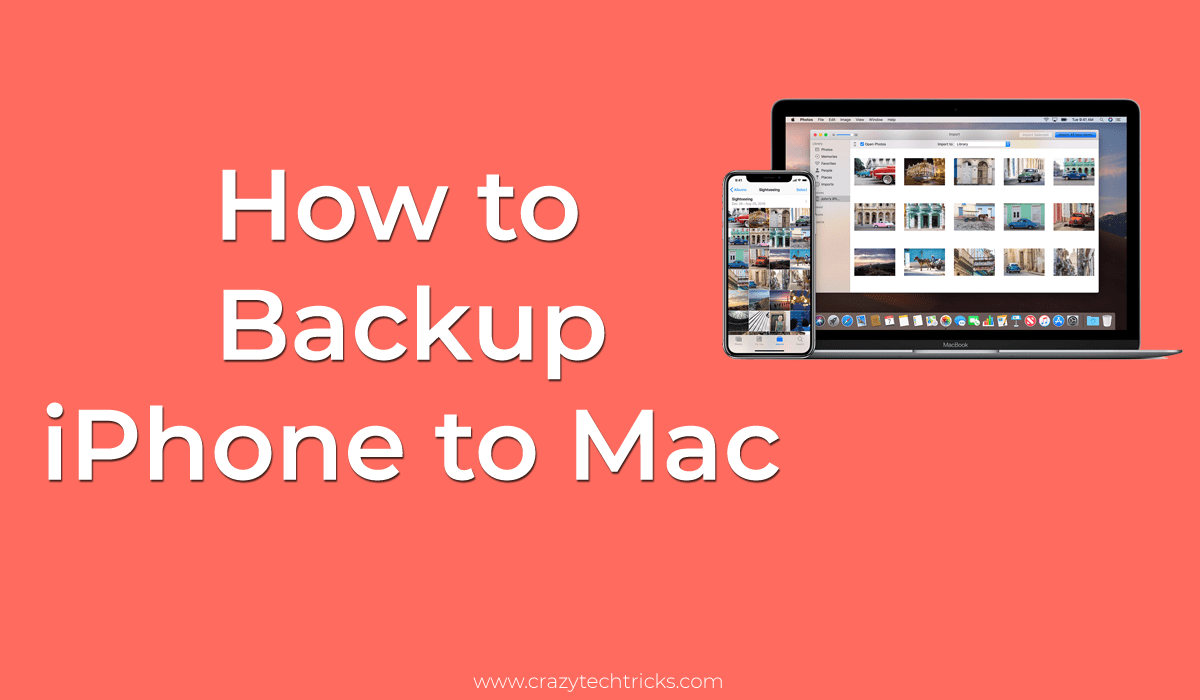 How to Backup iPhone to Mac