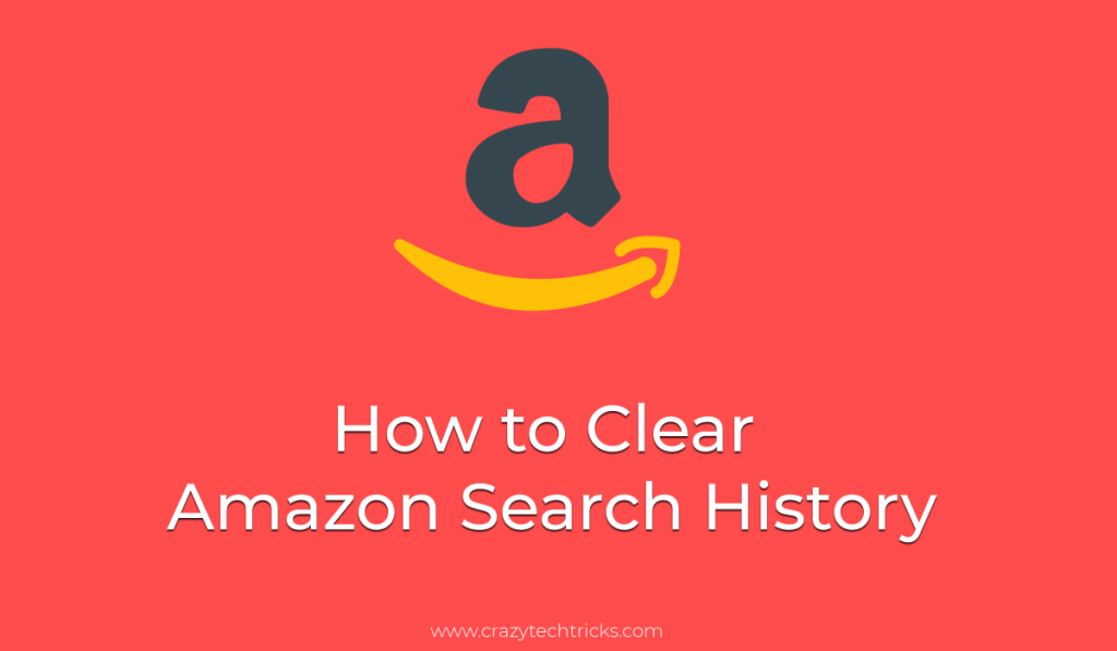 How to Clear Amazon Search History