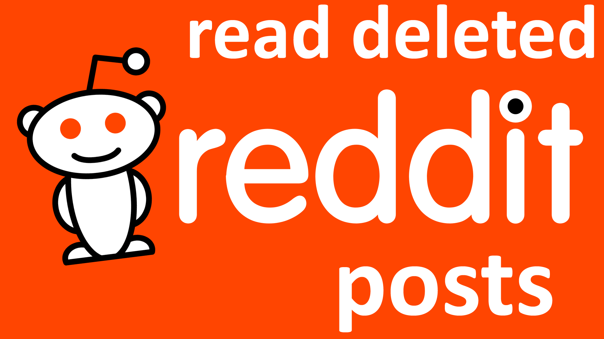 How to Read Deleted Reddit Posts & Comments for FREE - Crazy Tech Tricks