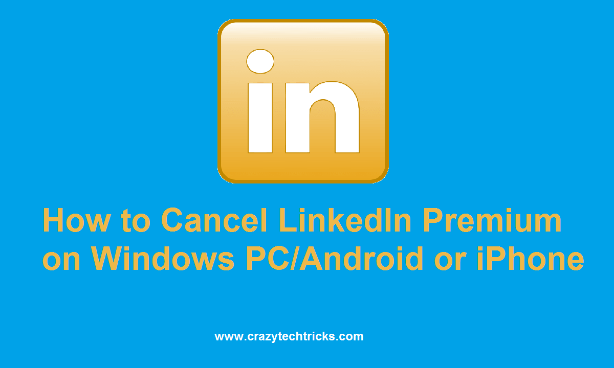 cancel linkedin premium after trial