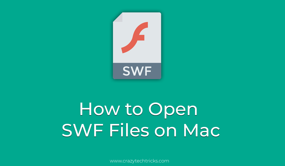 what to open swf files with