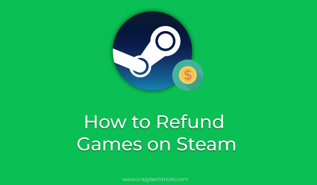 How to Refund Games on Steam - Directly in Bank Account - Crazy Tech Tricks