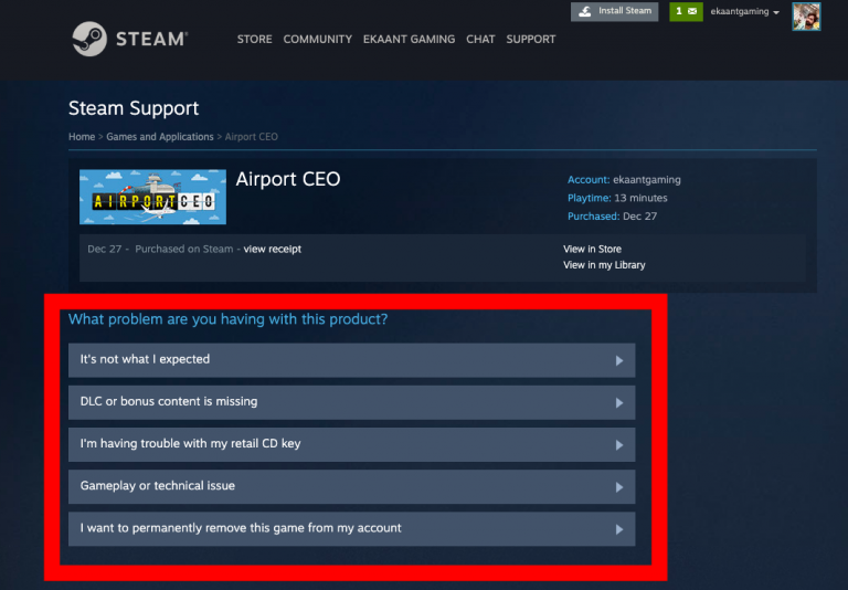 Select Any Option How To Refund Games On Steam 768x534 