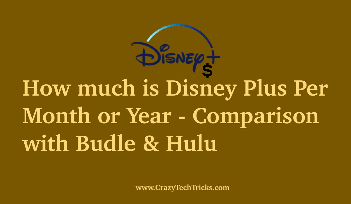 How much is Disney Plus Per Month or Year - Comparison with Budle ...