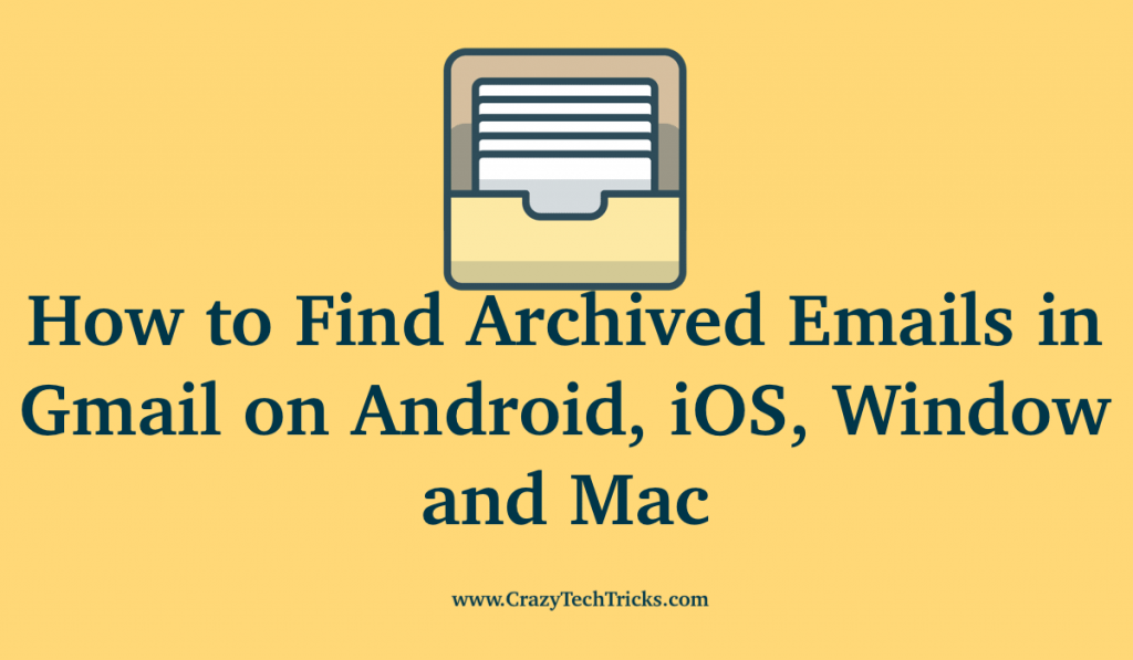 email archive for mac and gmail