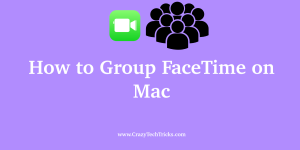 Group FaceTime on Mac
