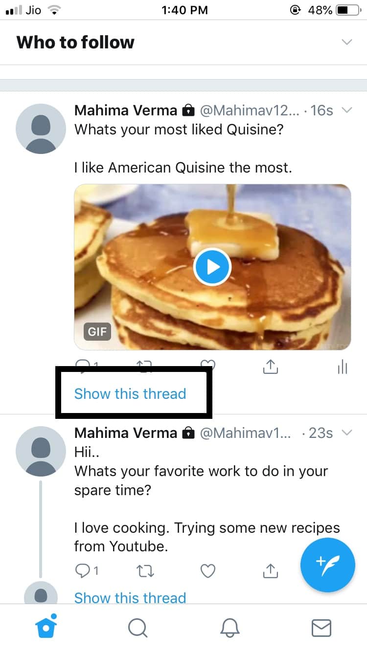 How to Make a Thread on Twitter Create Multiple Thread Crazy Tech
