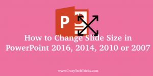 How to Change Slide Size in PowerPoint